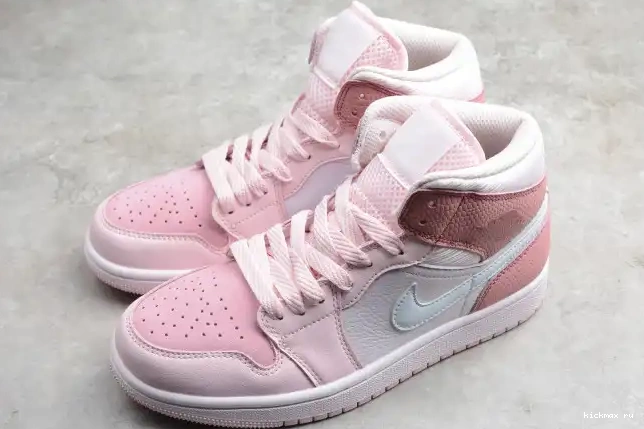 Cheap MAX Pink CW5379-600 Air Jordan 1 Mid Digital 0625
